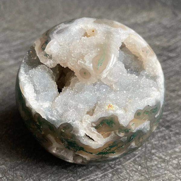 Green Moss Agate Ball-ToShay.org