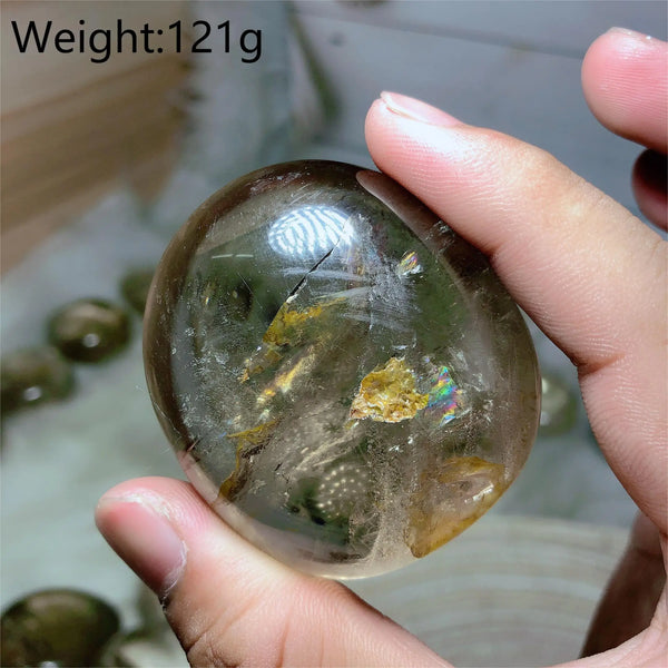 Smokey Quartz Palm Stones-ToShay.org