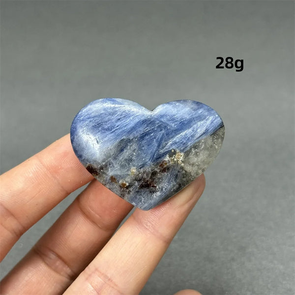 Blue Kyanite Hearts-ToShay.org