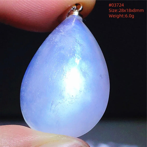 Blue Light Moonstone Pendant-ToShay.org