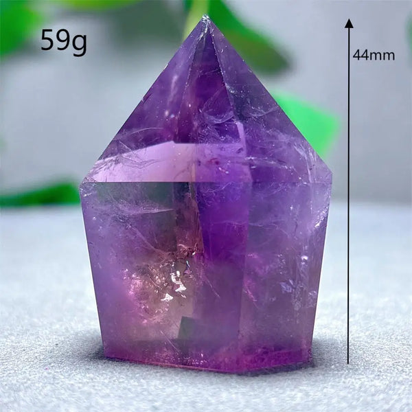 Purple Amethyst Wand Point-ToShay.org
