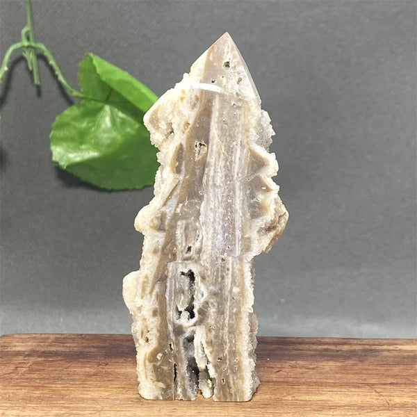 Purple Sphalerite Crystal Tower-ToShay.org