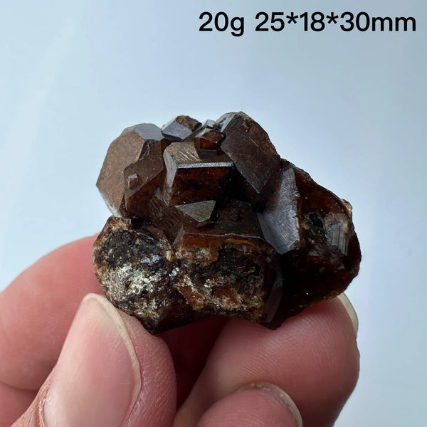 Red Garnet Quartz Crystals-ToShay.org