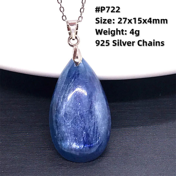 Blue Kyanite Pendant-ToShay.org