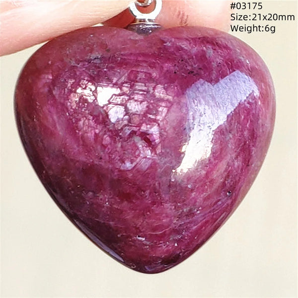 Red Ruby Zoisite Pendant-ToShay.org