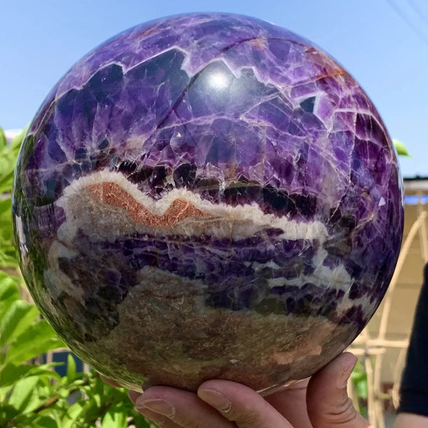 Purple Dream Amethyst Ball-ToShay.org