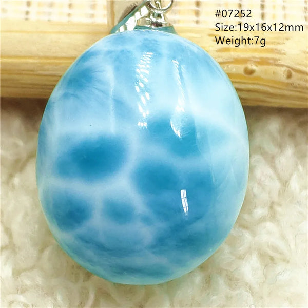 Blue Larimar Pendant-ToShay.org