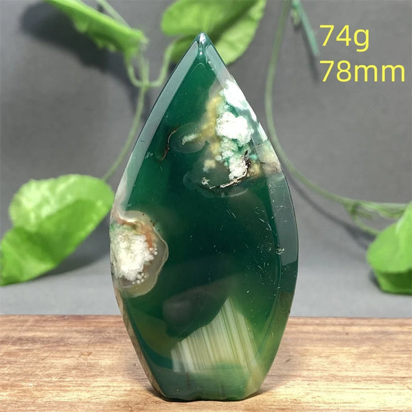 Green Cherry Blossom Agate-ToShay.org