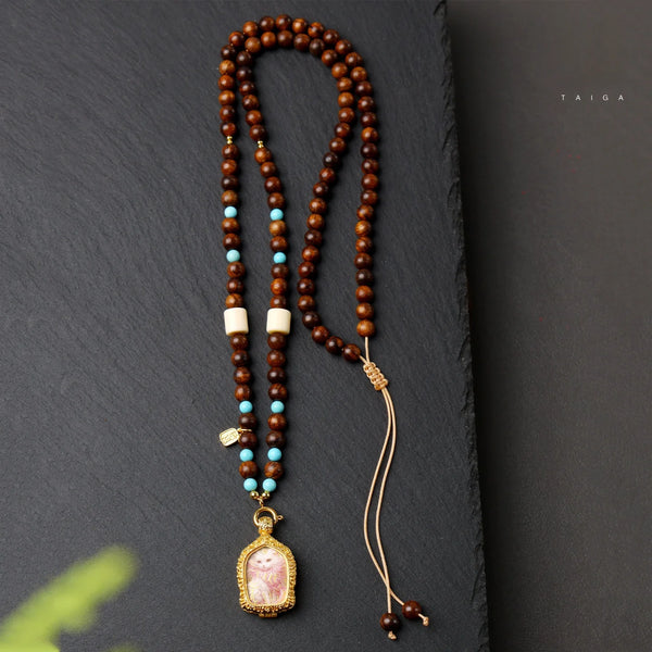 Wood Rosewood Buddha Beads-ToShay.org
