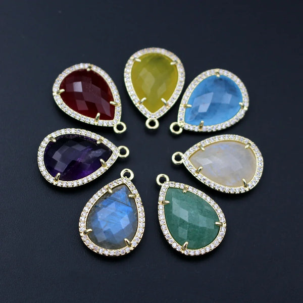 Mixed Crystal Drop Charms-ToShay.org