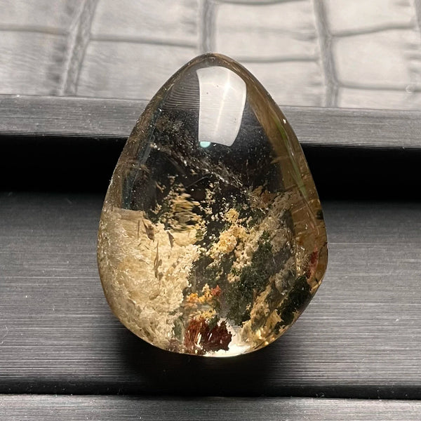 Green Phantom Crystal Pendant-ToShay.org