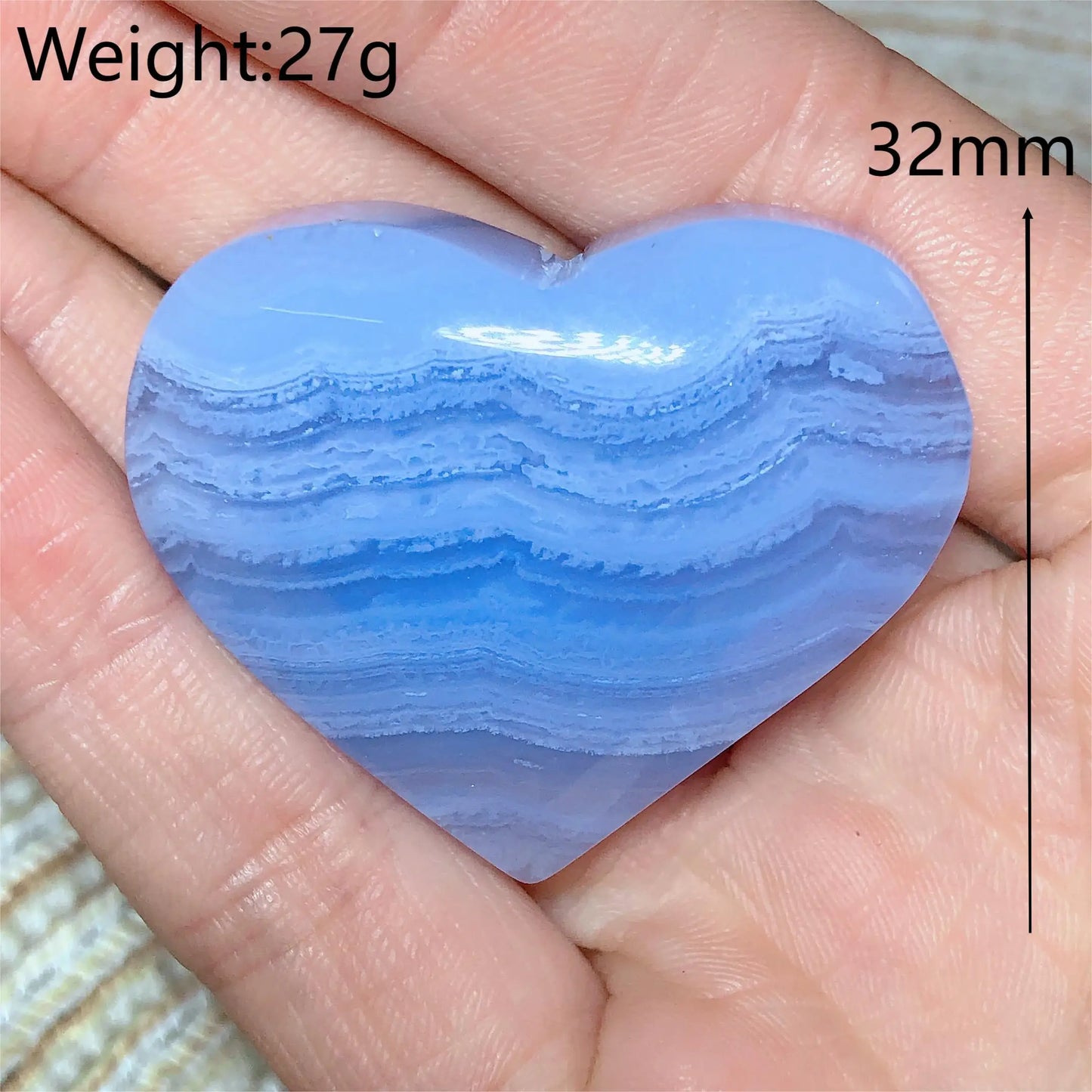 Blue Lace Agate Hearts-ToShay.org
