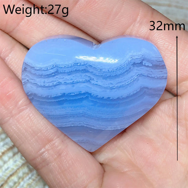 Blue Lace Agate Heart-ToShay.org