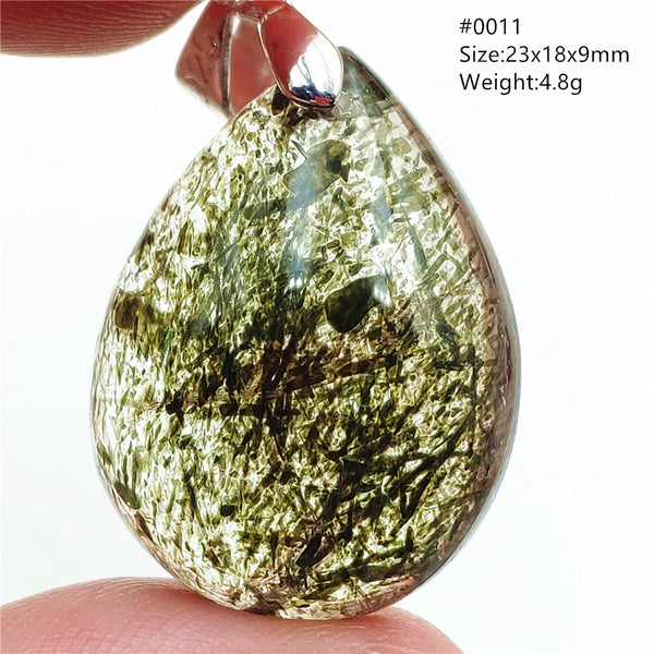 Gold Rutilated Quartz Pendant-ToShay.org