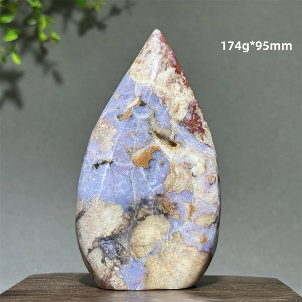 Blue Cherry Agate Torch-ToShay.org