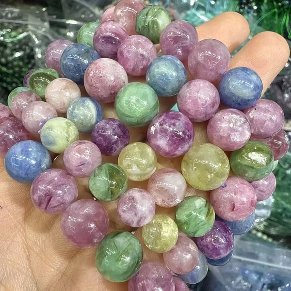 Mixed Lepidolite Bracelet-ToShay.org
