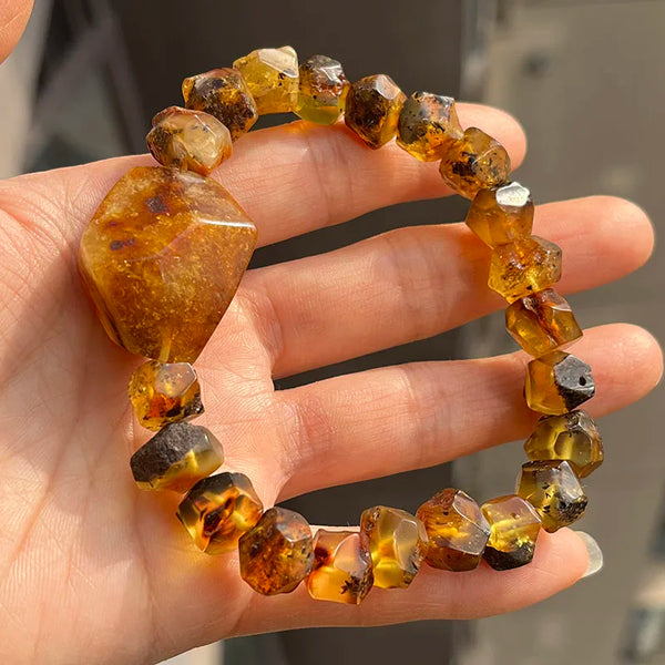 Yellow Amber Bracelets-ToShay.org