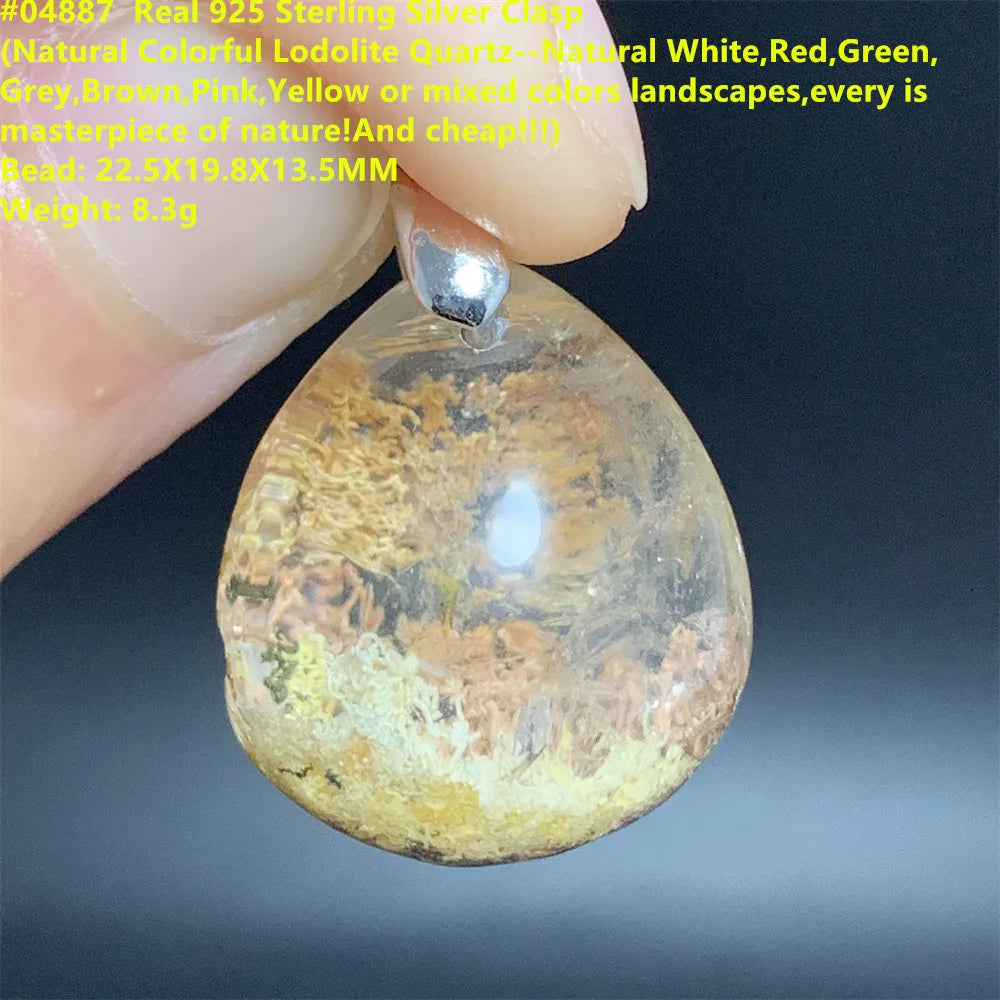 Black Rutilated Quartz Pendants-ToShay.org