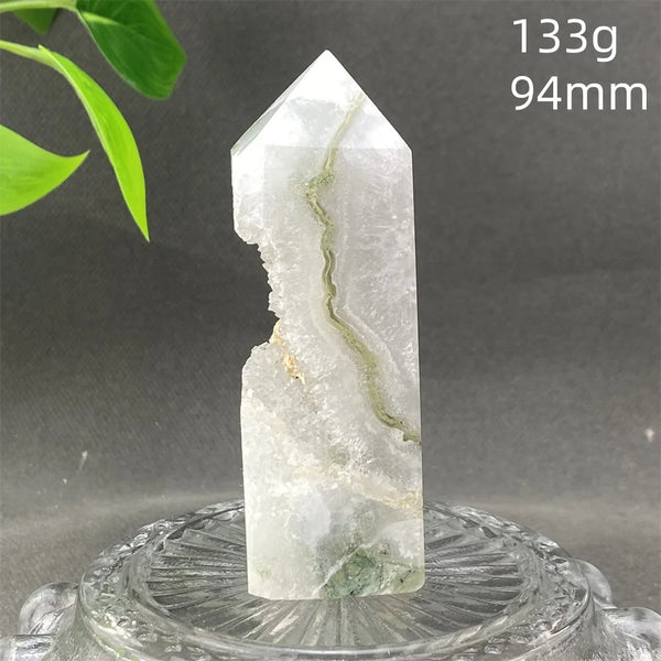 Green Aquatic Agate Point-ToShay.org
