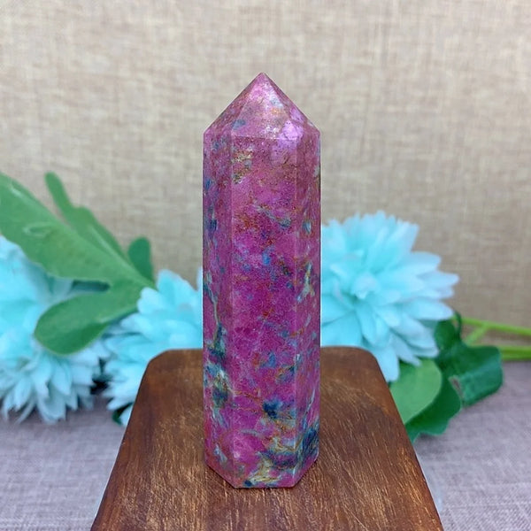 Red Ruby Crystal Point-ToShay.org