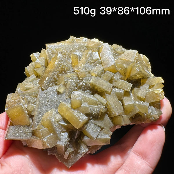 Yellow Barite Crystal-ToShay.org