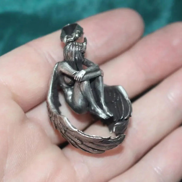 Silver Angel Pendent-ToShay.org