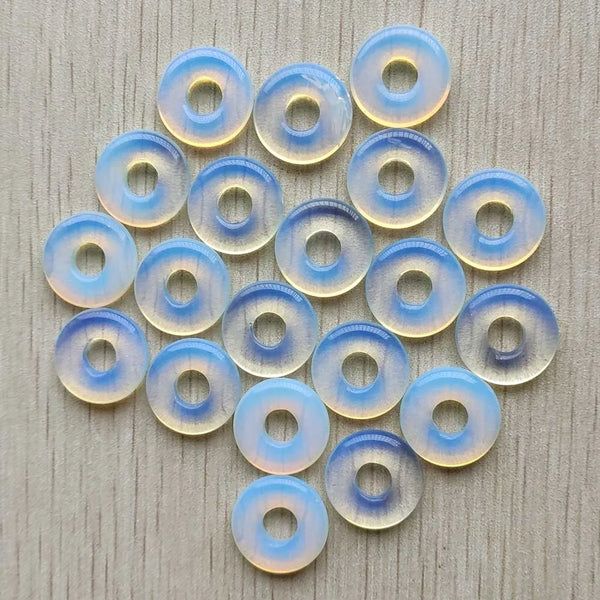 Mixed Crystal Donut Beads-ToShay.org