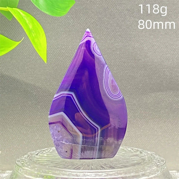 Purple Agate Flame-ToShay.org