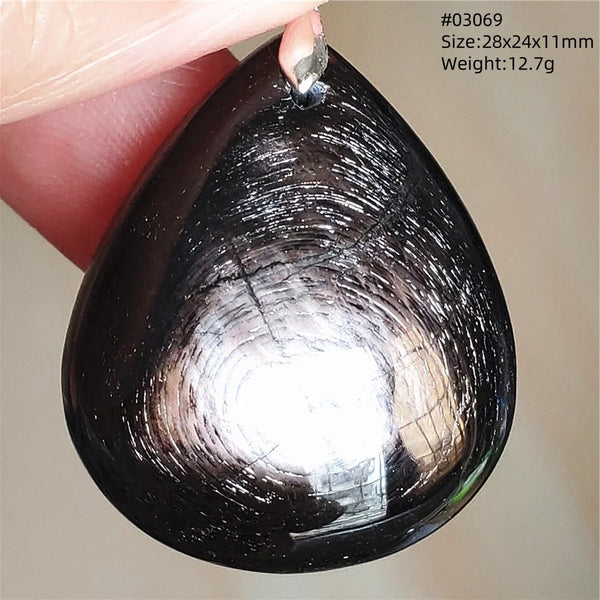 Black Hypersthene Pendant-ToShay.org