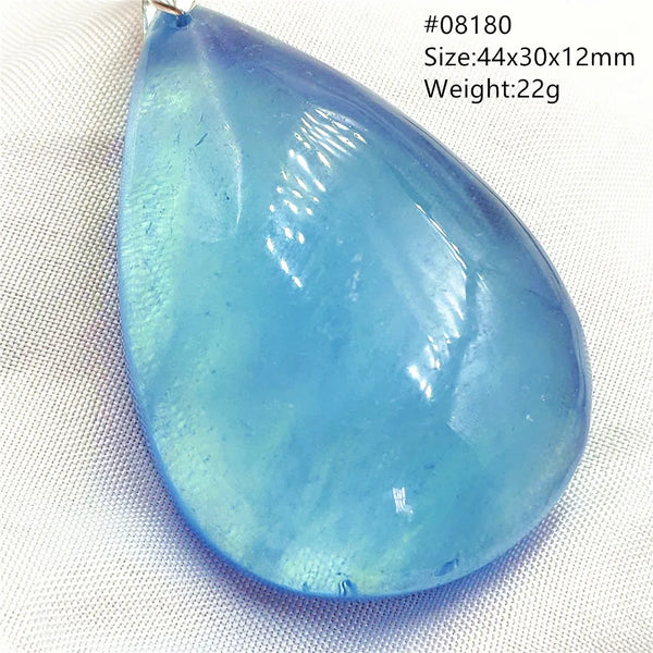 Blue Aquamarine Pendant-ToShay.org