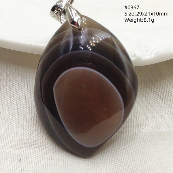 Black Agate Pendant-ToShay.org