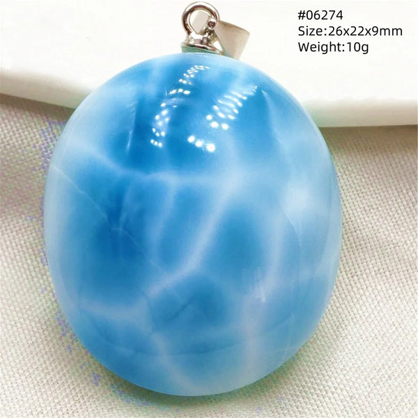 Blue Larimar Pendant-ToShay.org