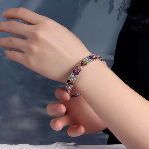 Mixed Crystal Bangle-ToShay.org