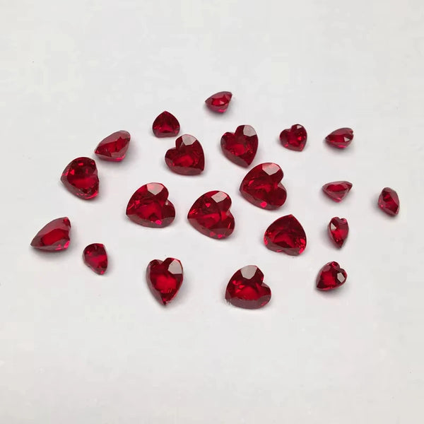 Red Ruby Diamond Heart-ToShay.org