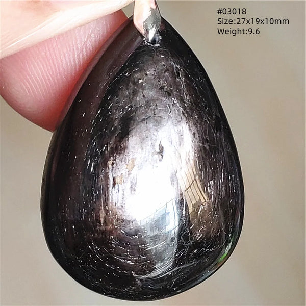 Black Hypersthene Pendant-ToShay.org
