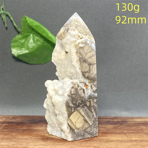 Purple Sphalerite Crystal Tower-ToShay.org
