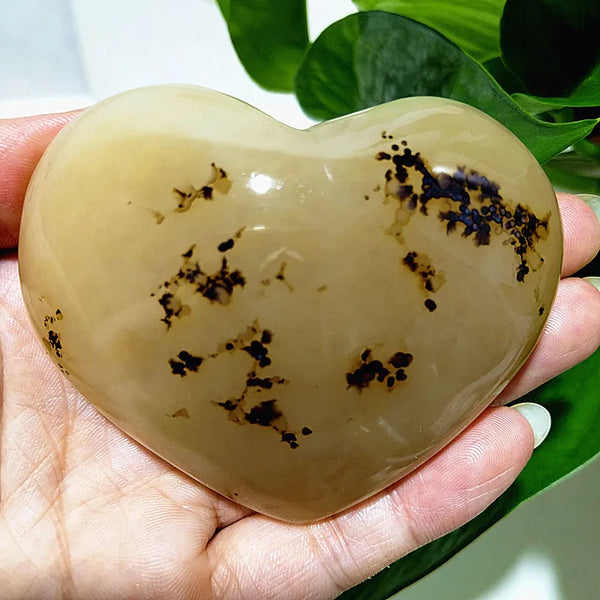 Green Moss Agate Heart-ToShay.org