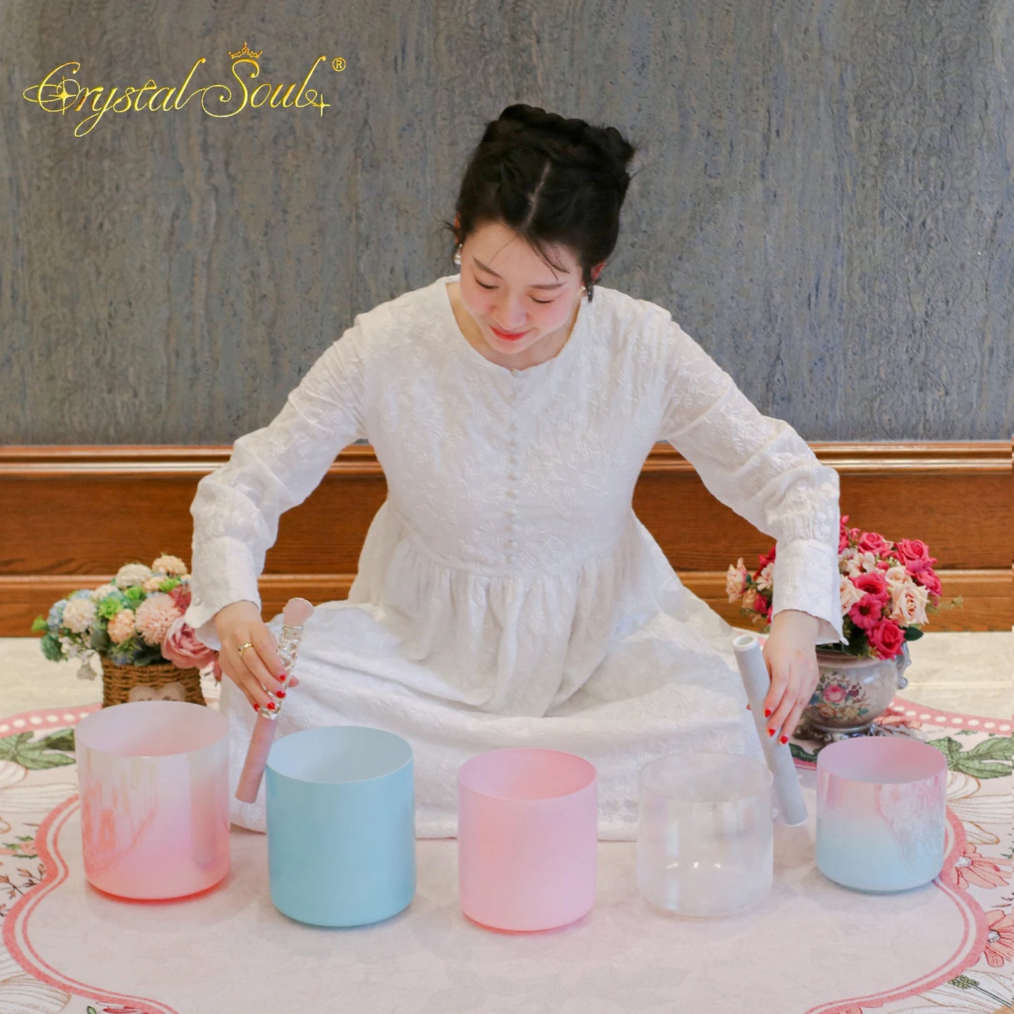 Mixed Crystal Singing Bowls-ToShay.org