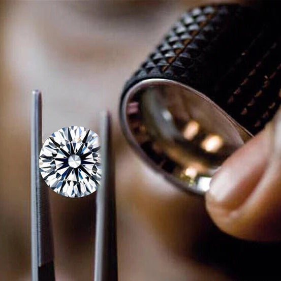 Clear Faceted Diamond-ToShay.org