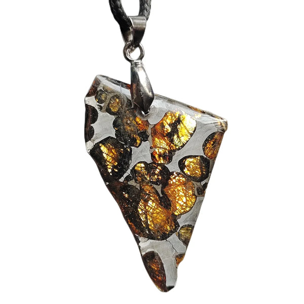 Olive Meteorite Pendant-ToShay.org