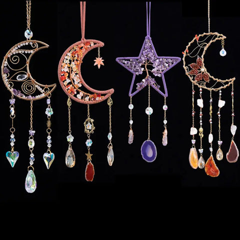 Crystal Moon Sun Catchers-ToShay.org