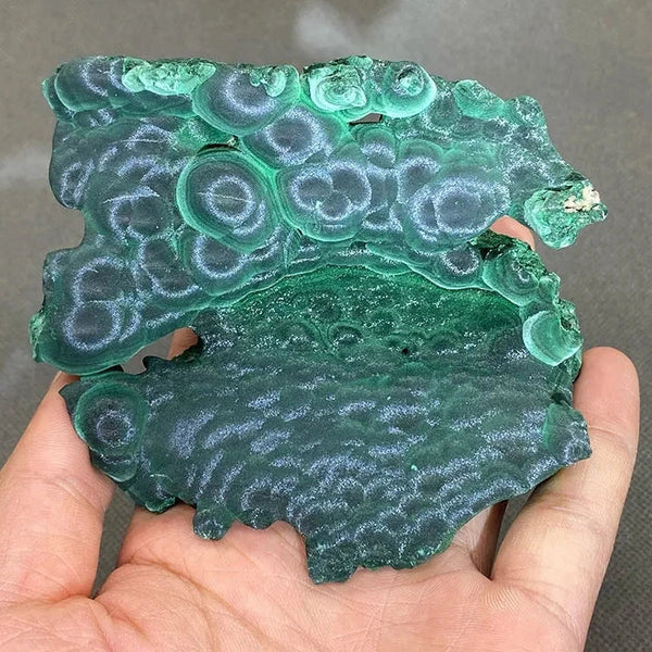 Green Malachite Crystal Slice-ToShay.org