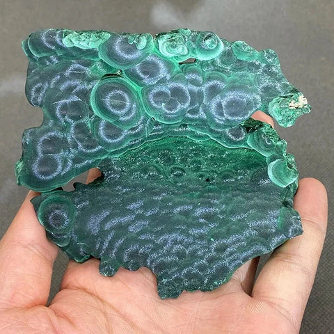 Green Malachite Crystal Slice-ToShay.org