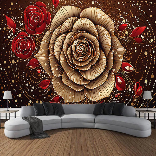 Flower Art Tapestry-ToShay.org