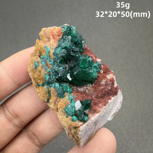 Green Dioptase Quartz-ToShay.org