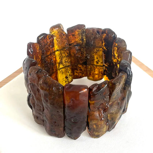 Yellow Amber Bracelet-ToShay.org