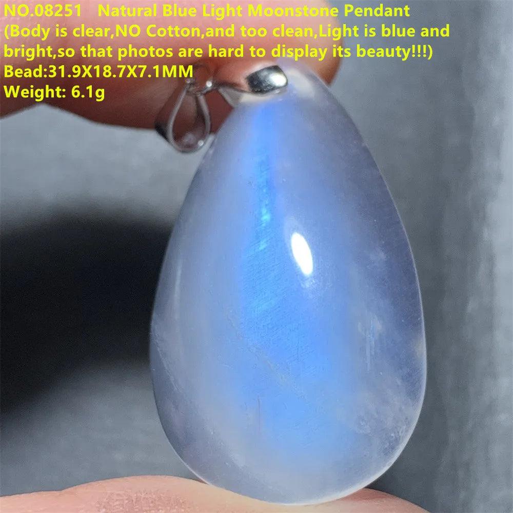 Blue Light Moonstone Pendants-ToShay.org