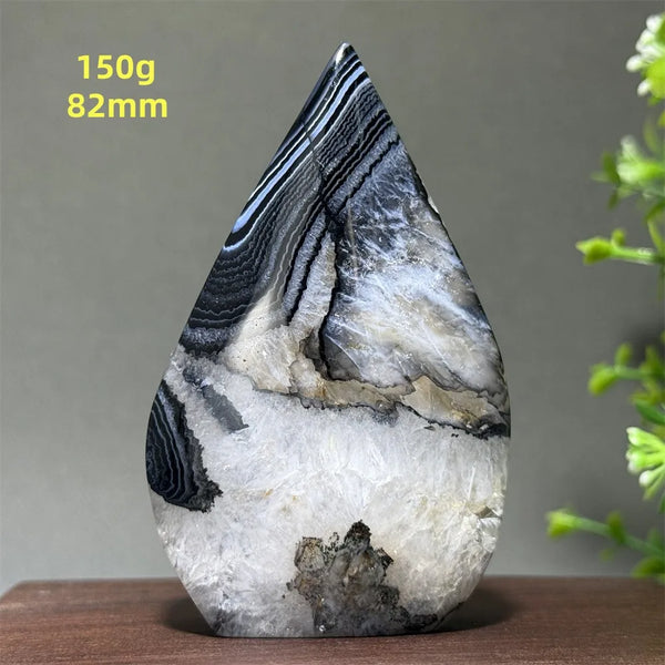 Black Agate Flame-ToShay.org