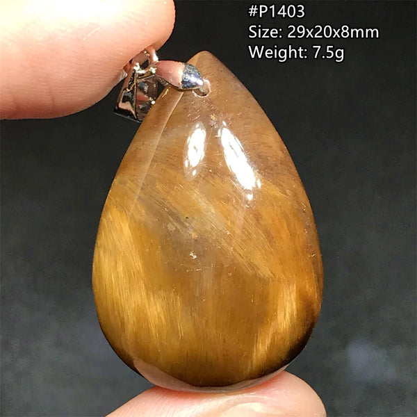 Blue Pietersite Pendant-ToShay.org