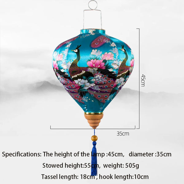 Silk Flower Lantern-ToShay.org